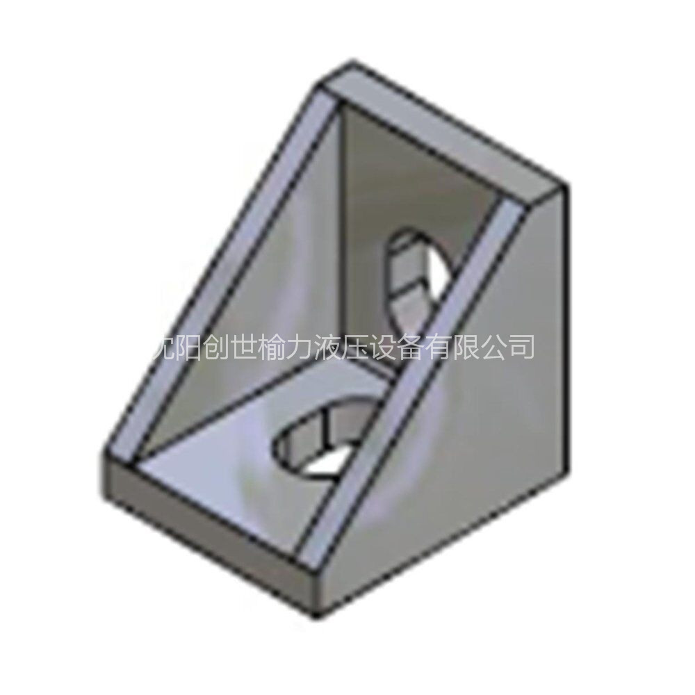 T型槽铝框架 - 支架，角撑板和板